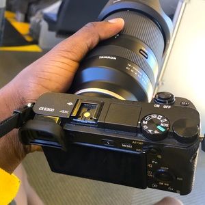 Sony a6300 with 18-300 tarmon lens F/3.2